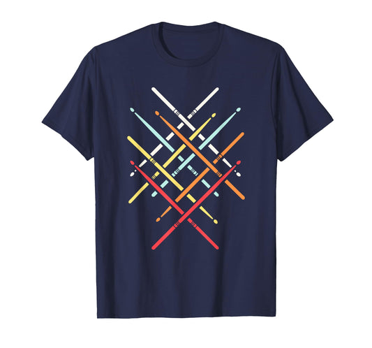 Funny Drum Stick Gift For Drummer Boys Girls Drum Player T-Shirt