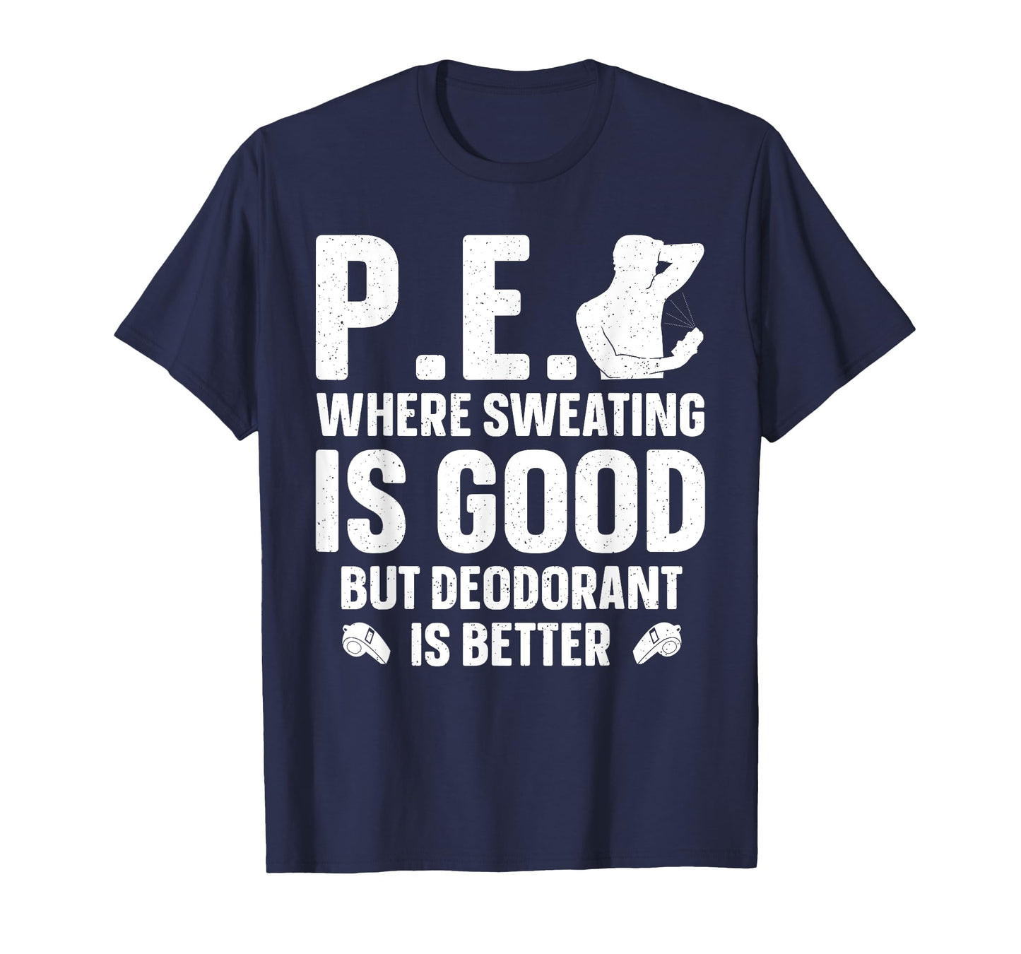 Cool PE Teacher Art For Men Women Physical Education Teacher T-Shirt