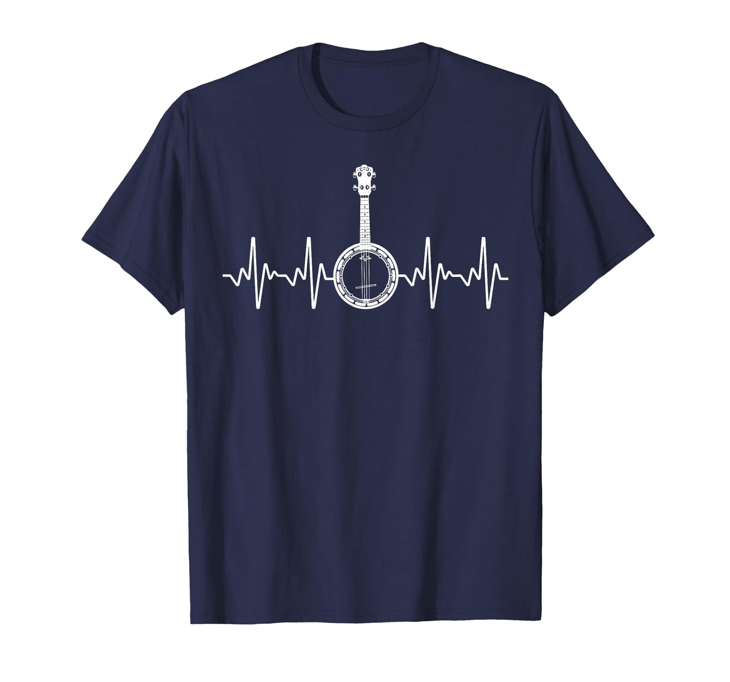 Banjo Art for Men Women Bluegrass Country Music Banjo Player T-Shirt