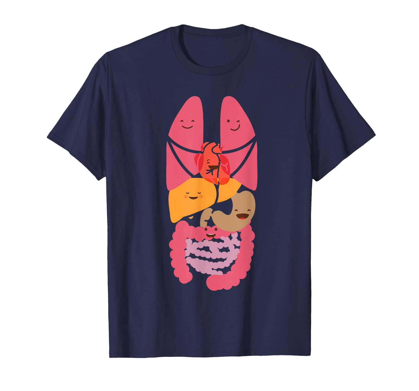 Cool Body Anatomy Costume Funny Organ T-Shirt T-Shirt