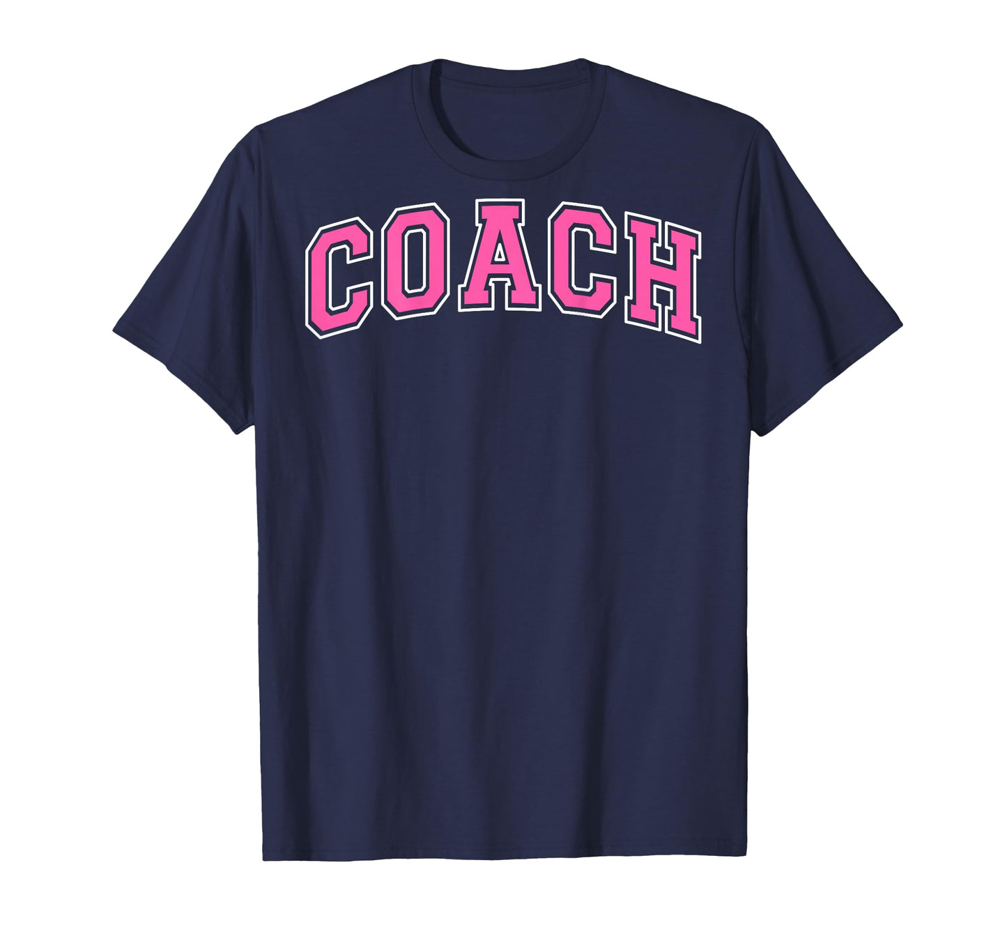 Coach Sports Trainer Vintage Pink White on the back T-Shirt
