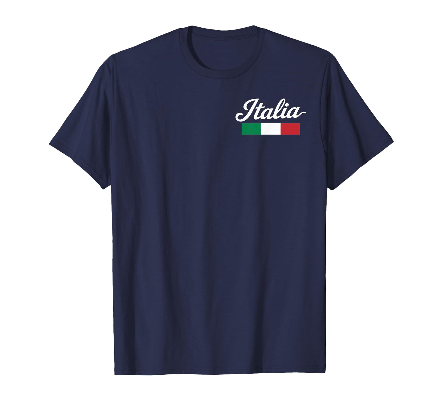 American Italian Flag Funny America Italy Roots Italian T-Shirt