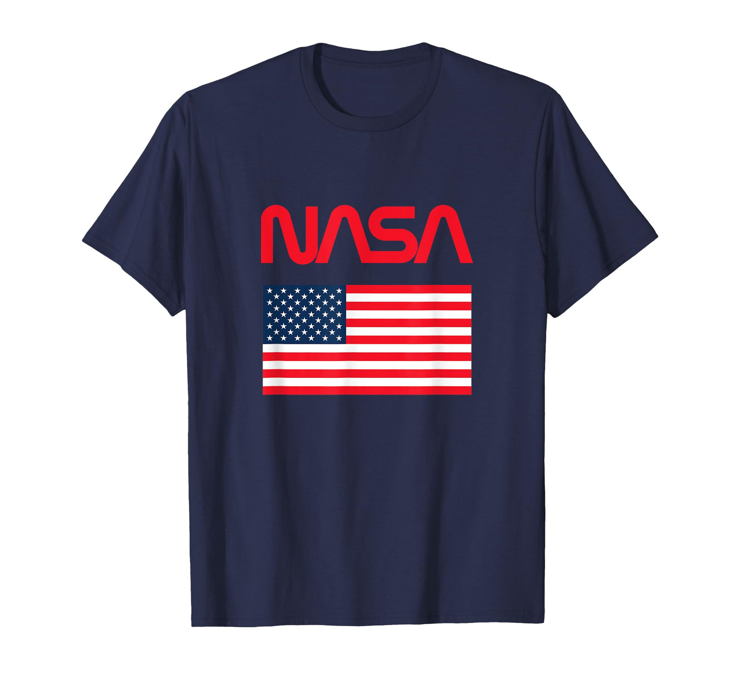 NASA USA Flag T-Shirt