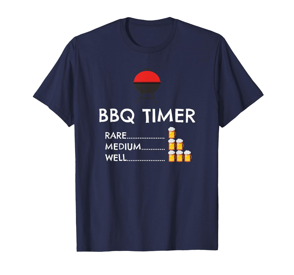 BBQ Timer Barbecue Shirt Funny Grill Grilling Gift T-Shirt