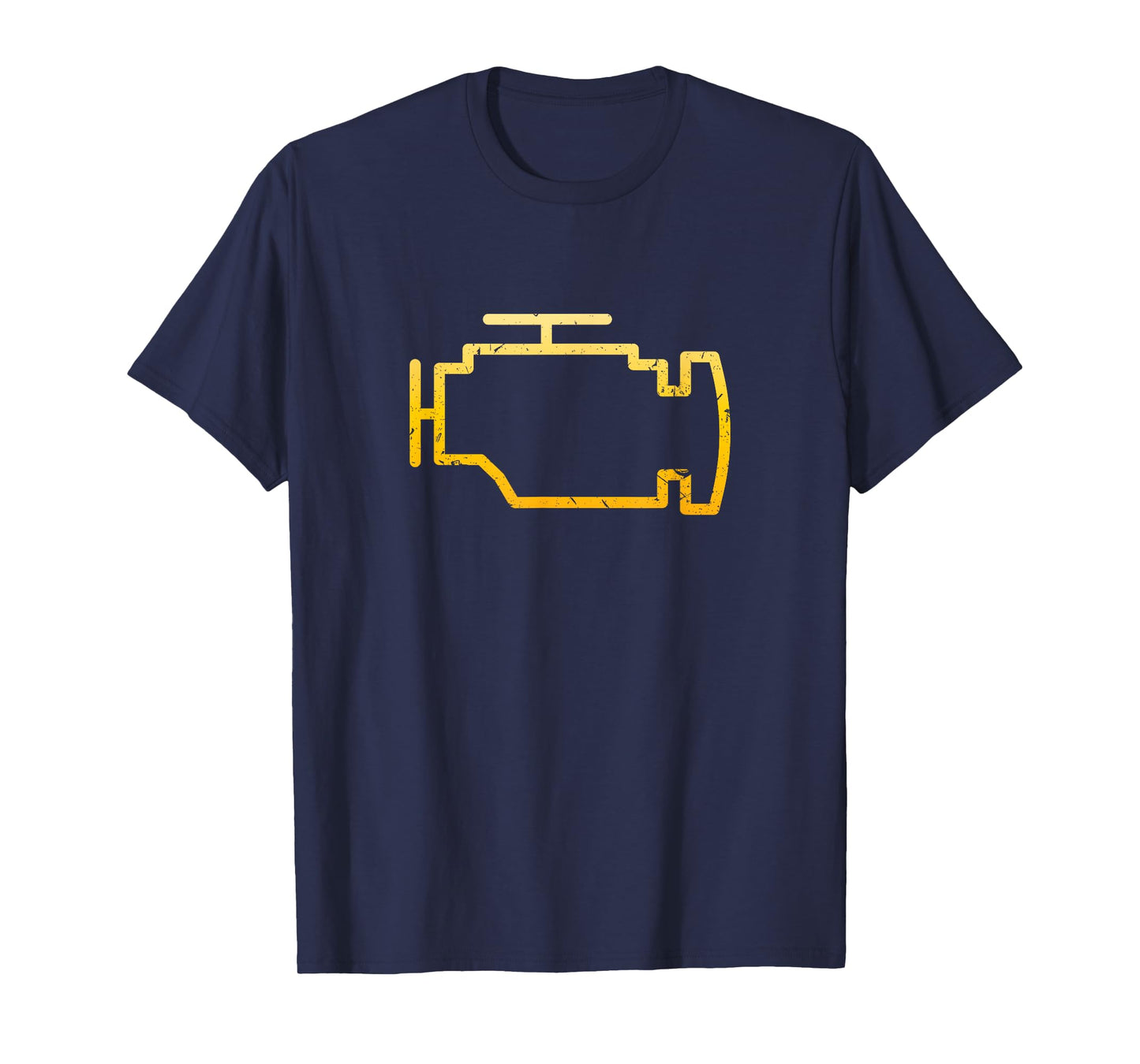 Check Engine Light Funny Mechanic Car T-Shirt