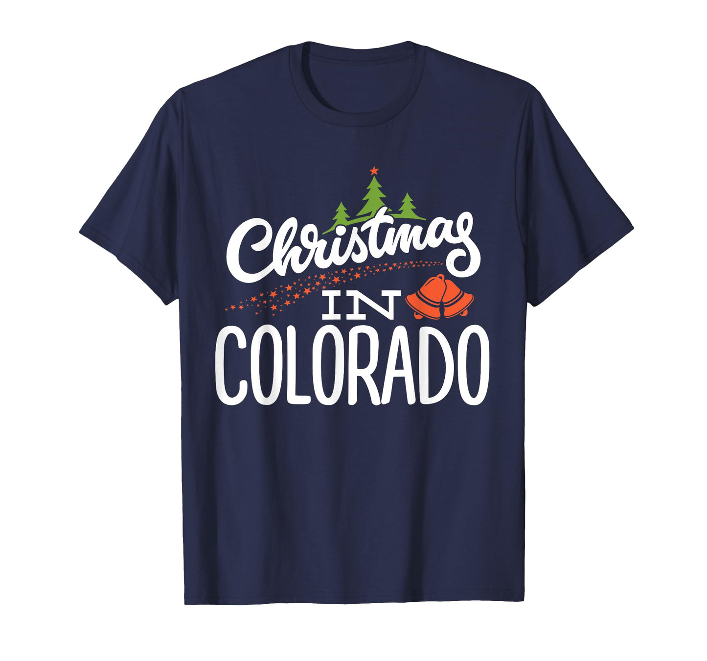 Christmas In Colorado Matching Family Proud State T-Shirt
