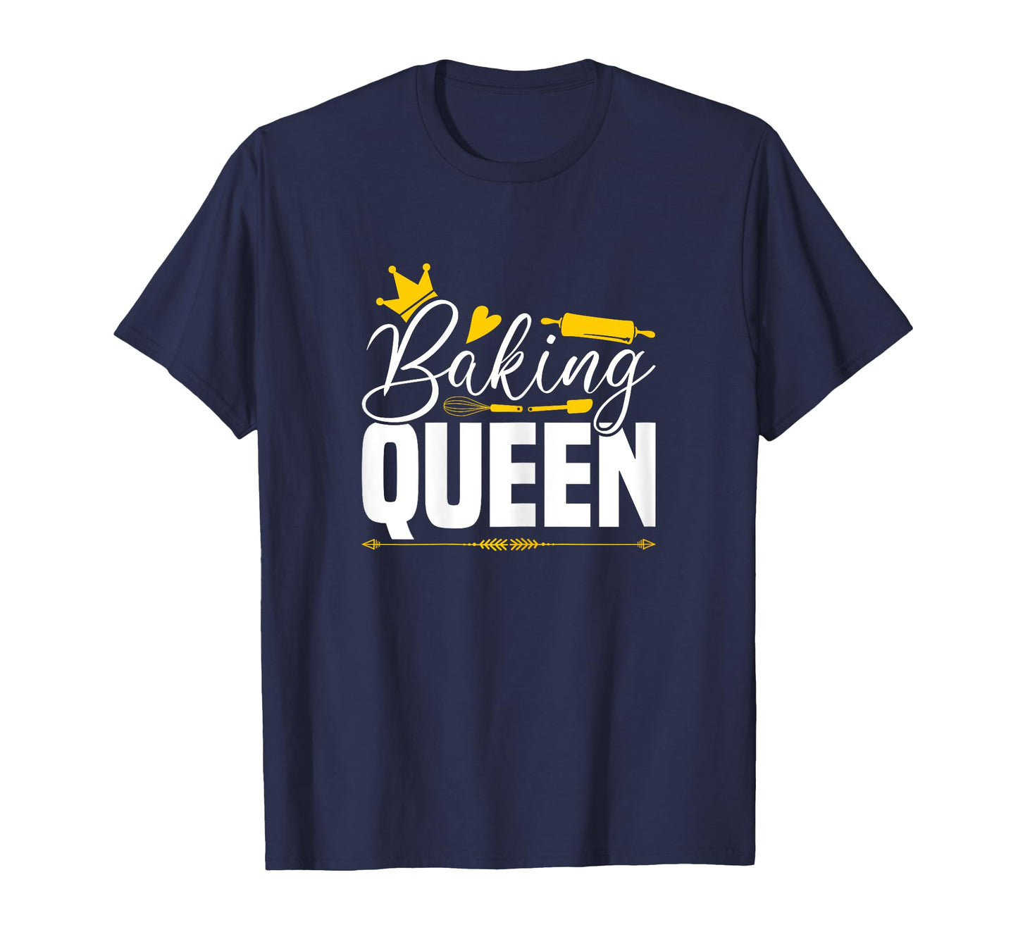 Baking Queen Baker Confectioner Baking Utensils T-Shirt