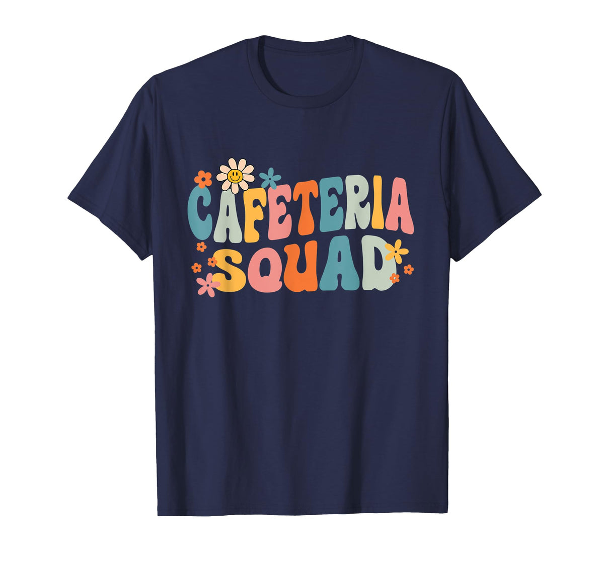 Cafeteria Squad Groovy Lunch Lady Crew T-Shirt