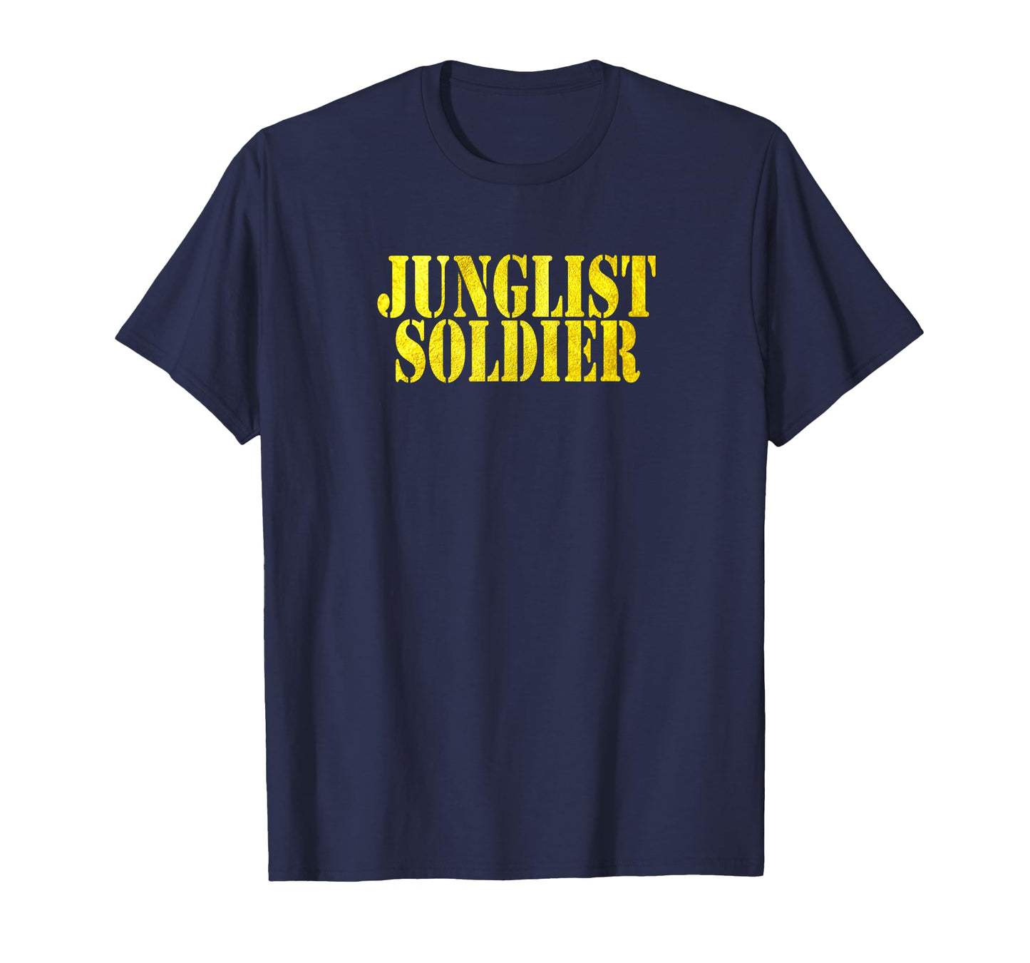 Junglist Soldier Drum & Bass Jungle T-Shirt