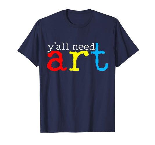 Art Teacher Artists Gift T-Shirt