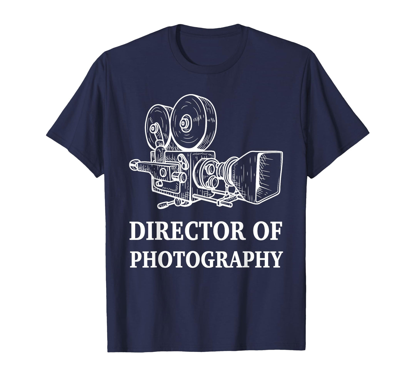 Vintage Movie Camera Cinematography Director Photography DP T-Shirt