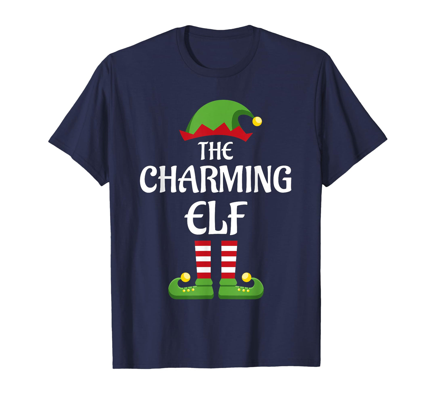 Charming Elf Family Matching Group Christmas T-Shirt