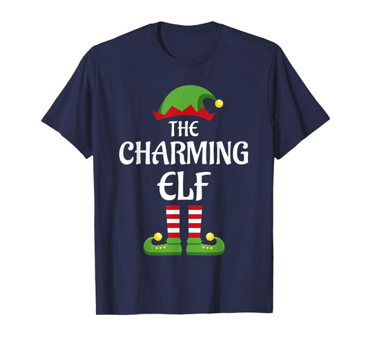 Charming Elf Family Matching Group Christmas T-Shirt