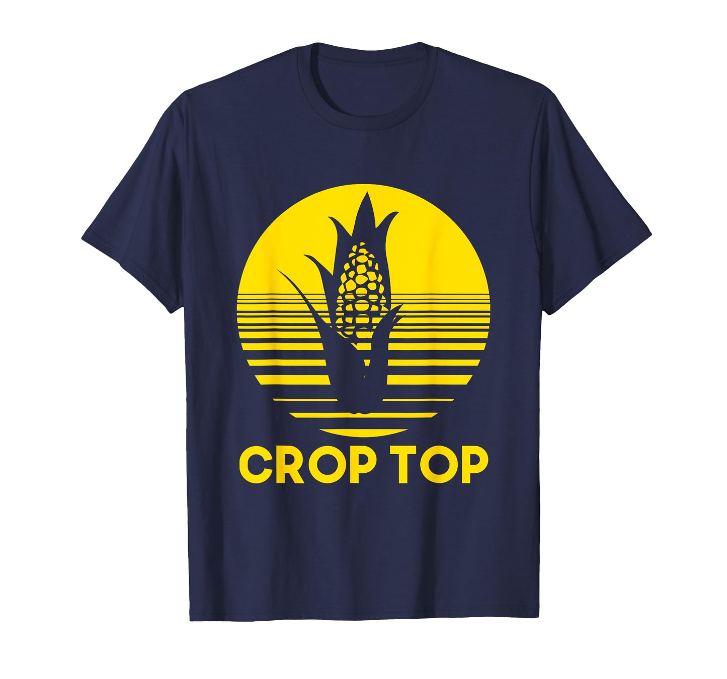 Corn Crop Top Funny Farmer Farming Corn Lover Summer Gift Men Women T-Shirt