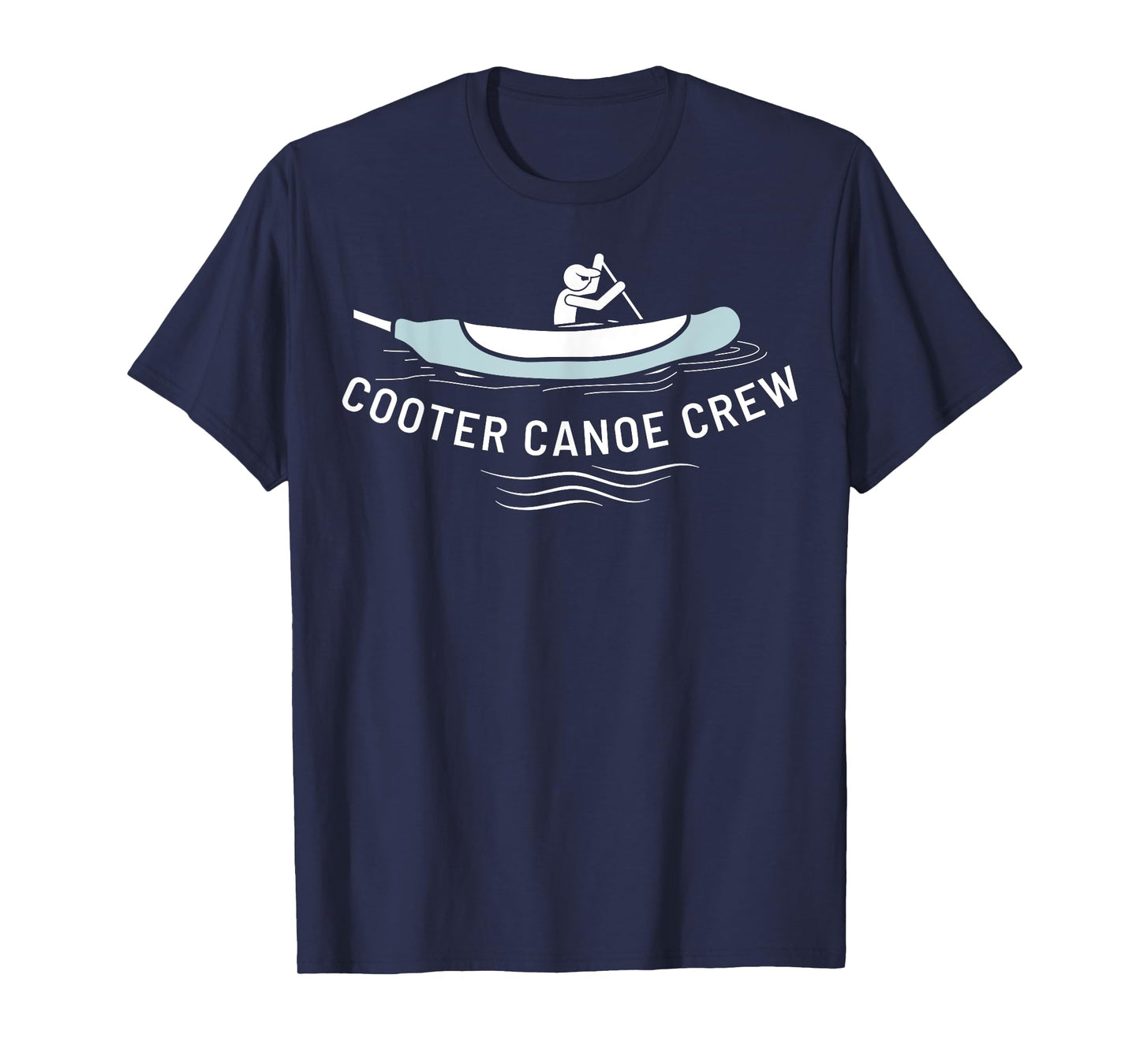 Cooter Canoe Crew Funny Nurse ICU ED ER Med Surg Nursing T-Shirt