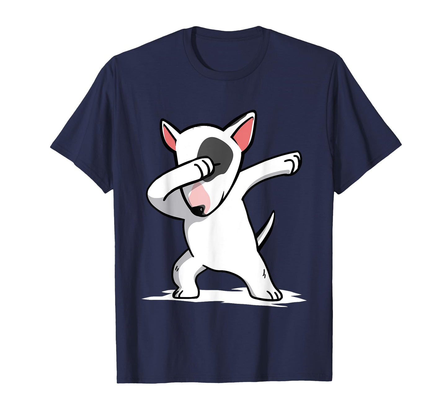 Funny Dabbing English Bull Terrier Dog T-Shirt Dab Shirt T-Shirt