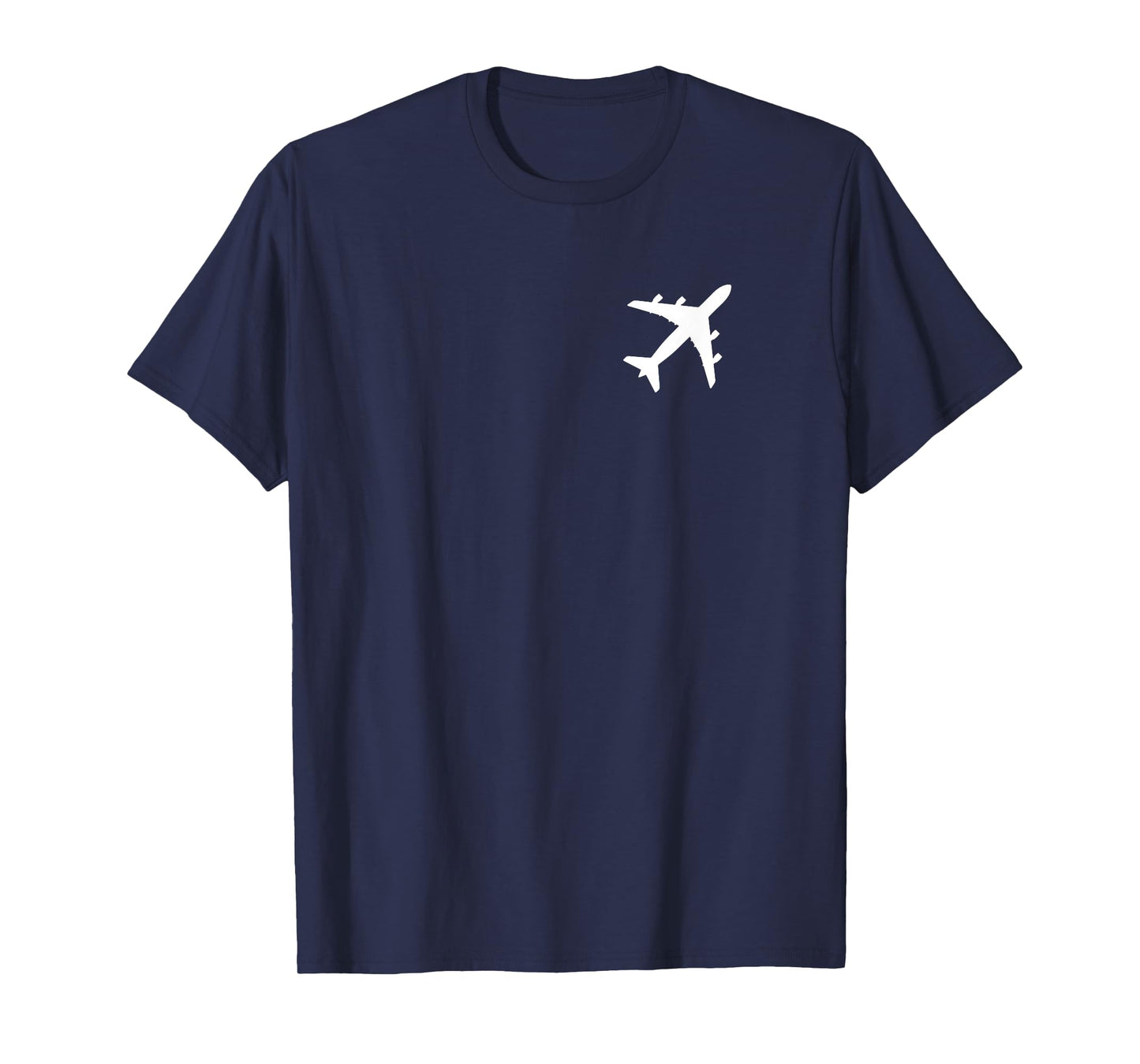Airplane Logo Simple Aviation and Plane Pilot T-Shirt