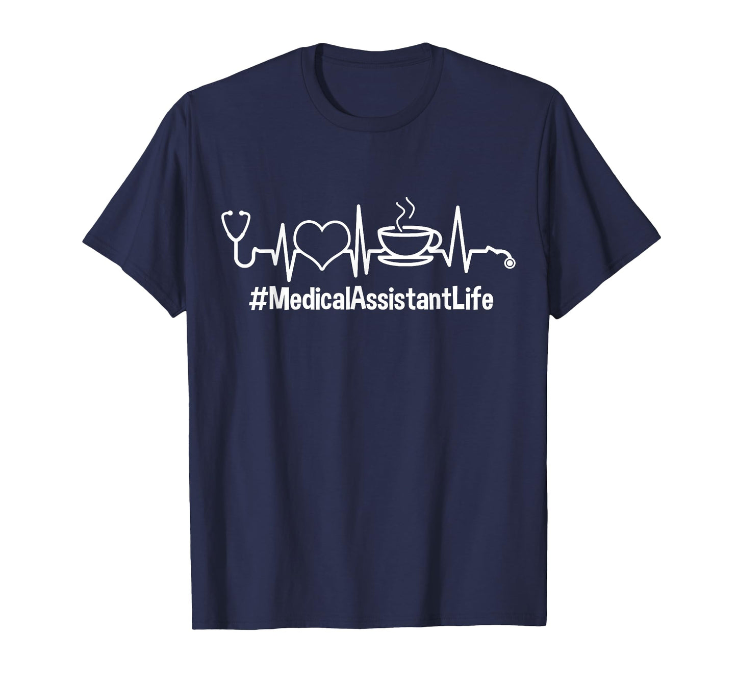 CMA Certified Medical Assistant Heartbeat Assisting T-Shirt