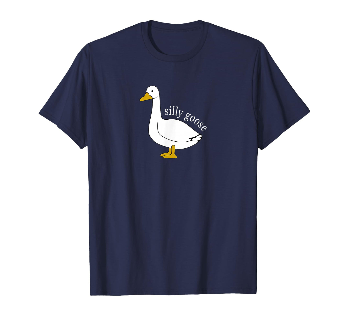 Funny Silly Goose Meme Cute Goose Aesthetic Trendy Clothing T-Shirt