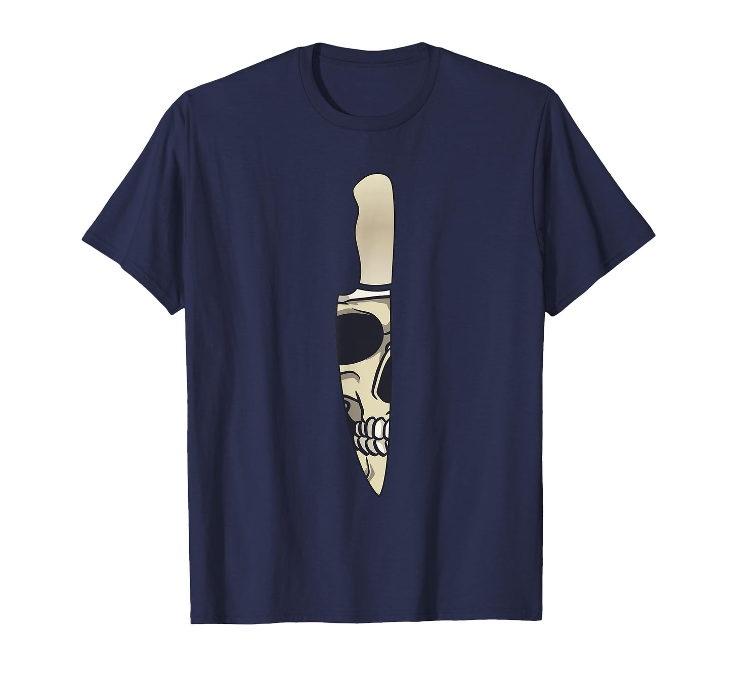 Cook Chef Cooking Knife Skull T-Shirt
