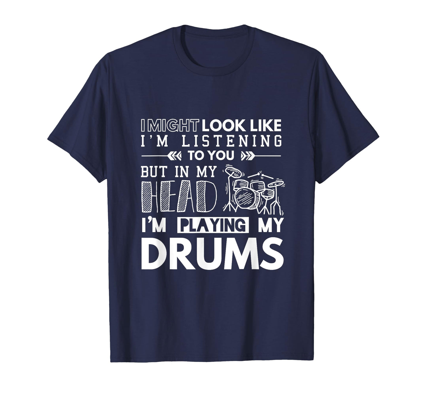 Drummer Musician Percussion Drums T-Shirt