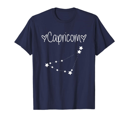 Capricorn Zodiac Sign Horoscope December January Birthday T-Shirt