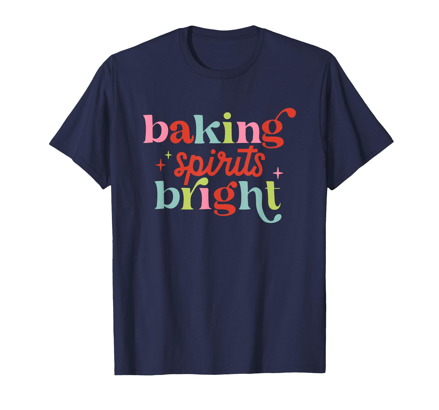 Baking Spirits Bright, Christmas Baking Crew T-Shirt