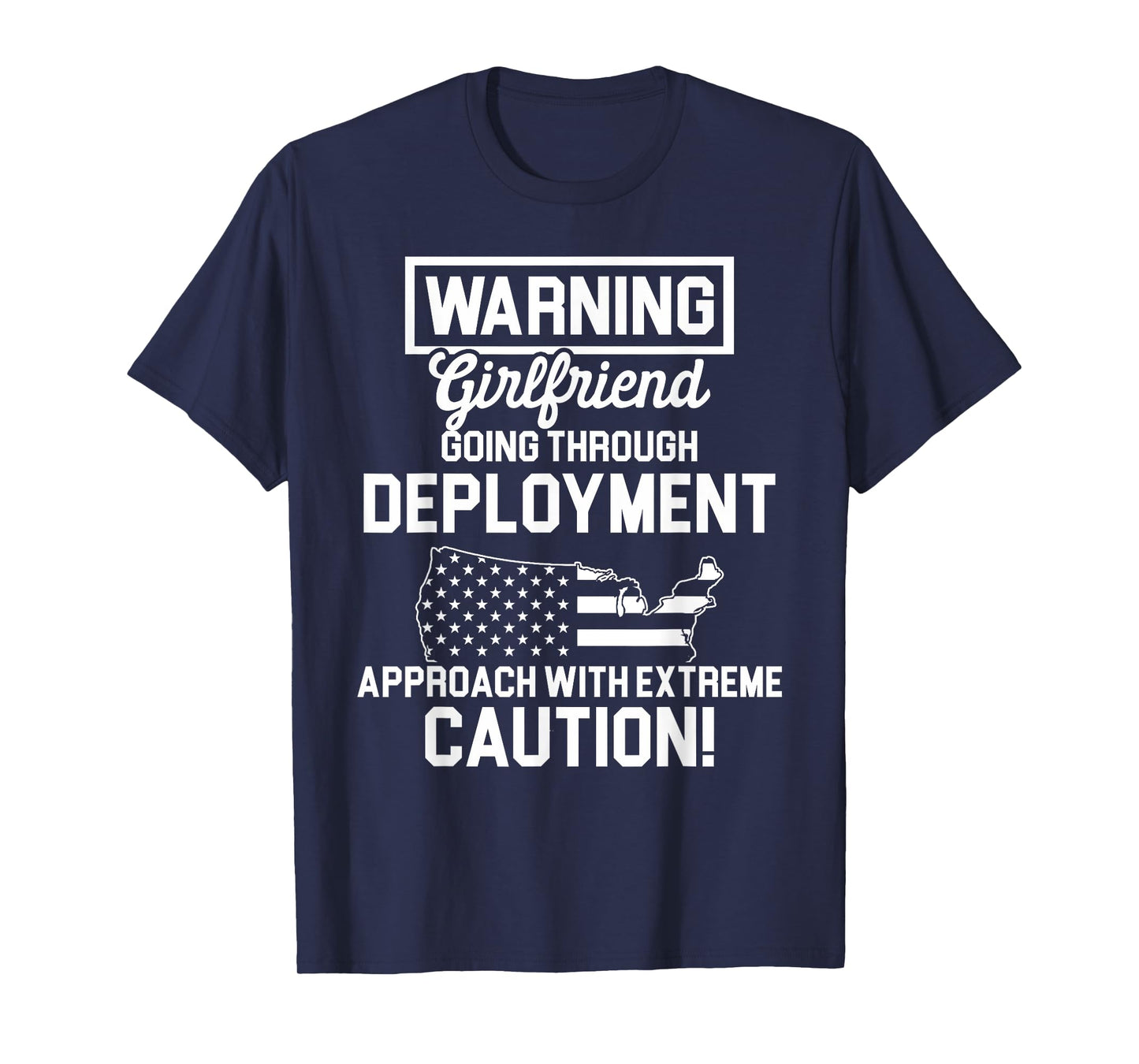 Red Fridays Military Girlfriend Deployment Support US Troops T-Shirt
