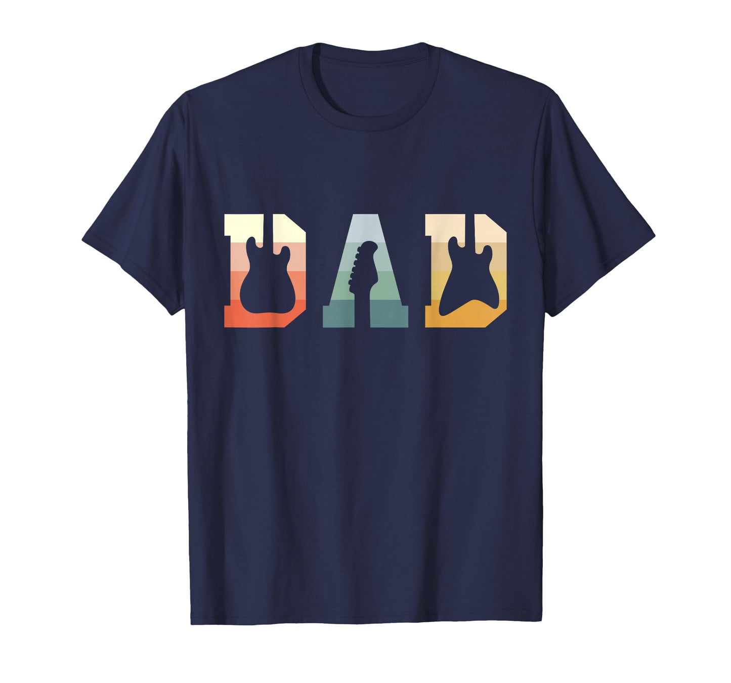 Acoustic Guitar Dad Guitarist Musical Instrument Musician T-Shirt