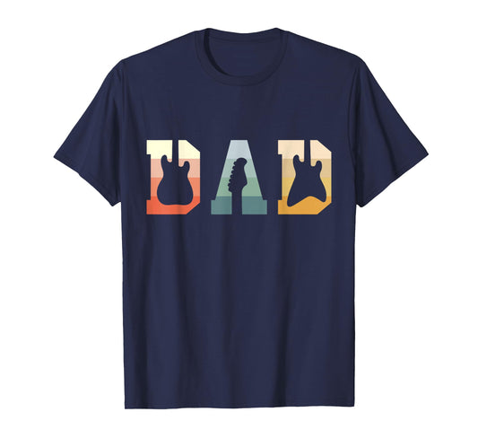 Acoustic Guitar Dad Guitarist Musical Instrument Musician T-Shirt