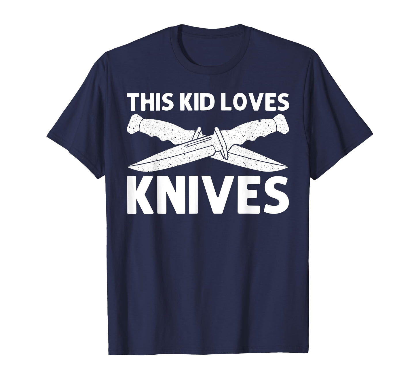 Cute Knife Design For Kids Boys Knife Collector Collection T-Shirt