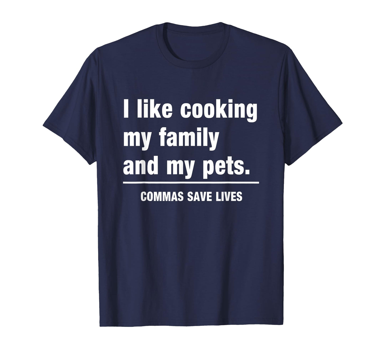 Commas Save Lives T-Shirt T-Shirt