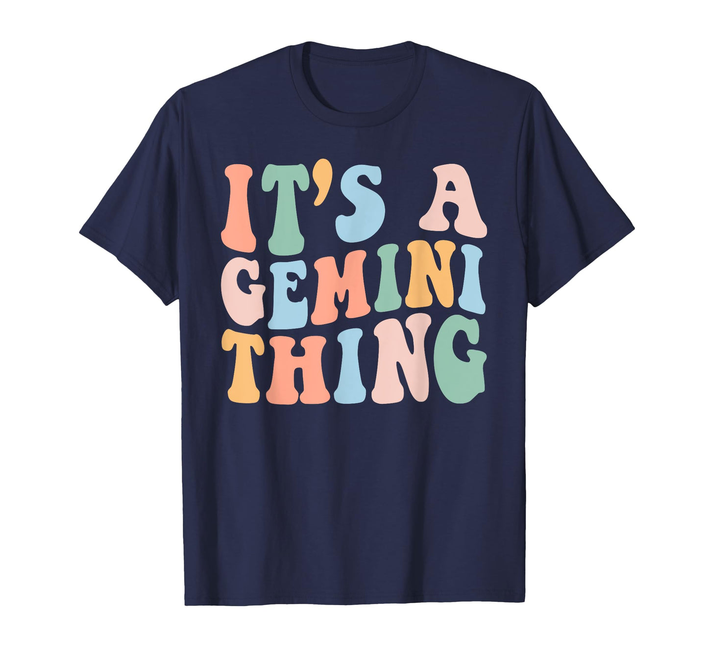 It's A Gemini Thing Retro Zodiac Birthday Women T-Shirt