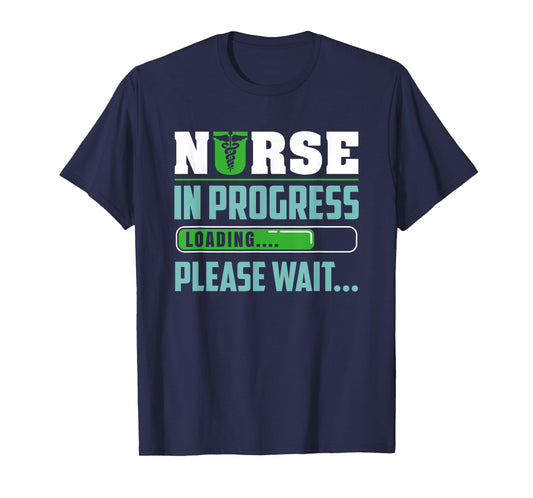 Cute Nursing Student Humor | Funny Future Nurse Saying T-Shirt