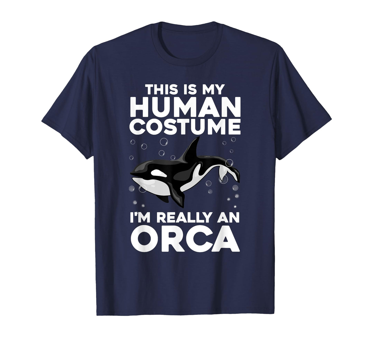 Cool Orca Design For Men Women Sea Ocean Animal Orca Lover T-Shirt