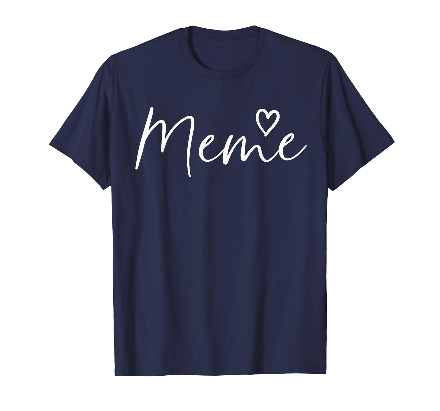 Meme Gifts for Women Grandma Heart Mother's Day Meme T-Shirt