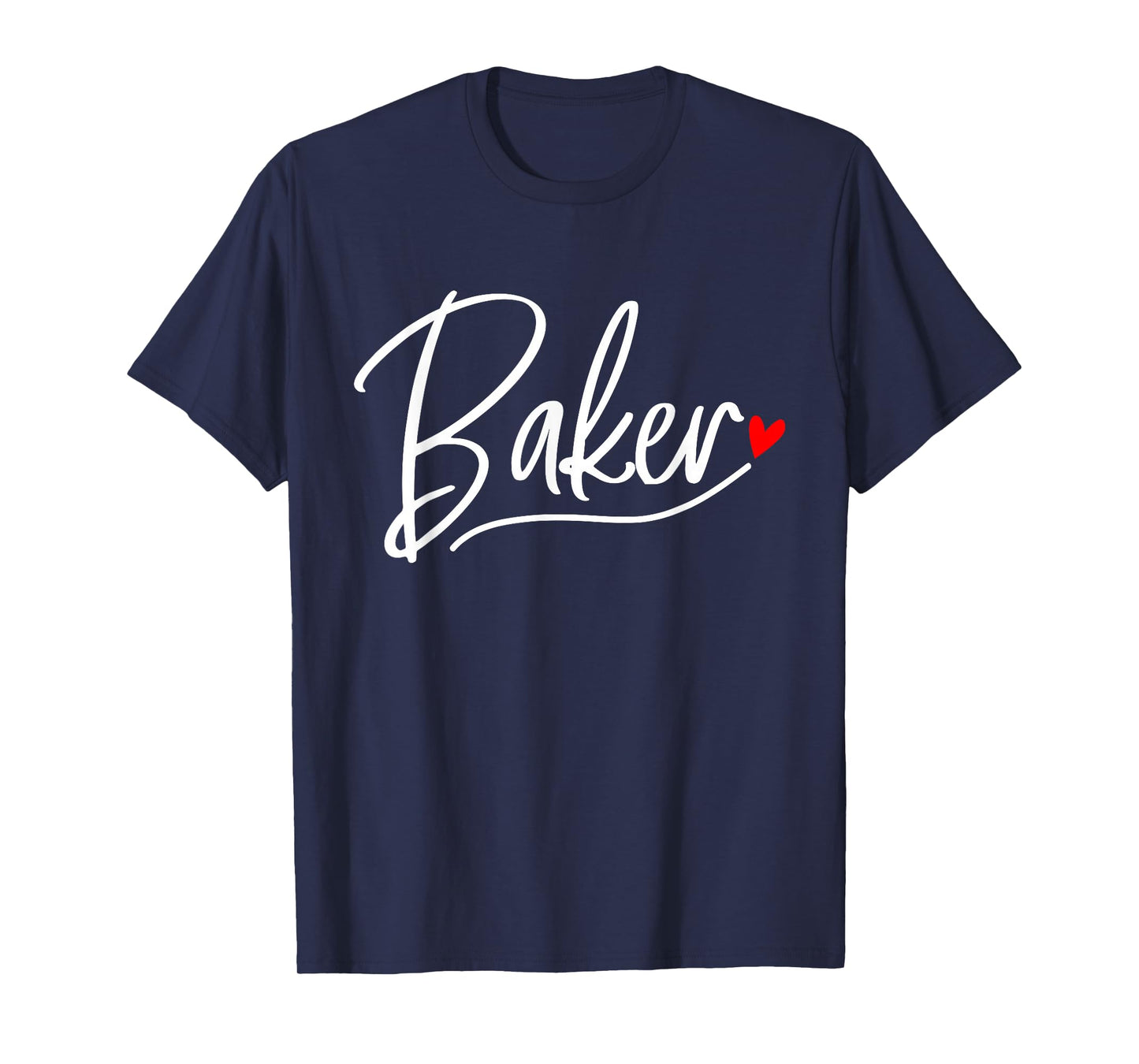 Baker Baking Heart Gift T-Shirt