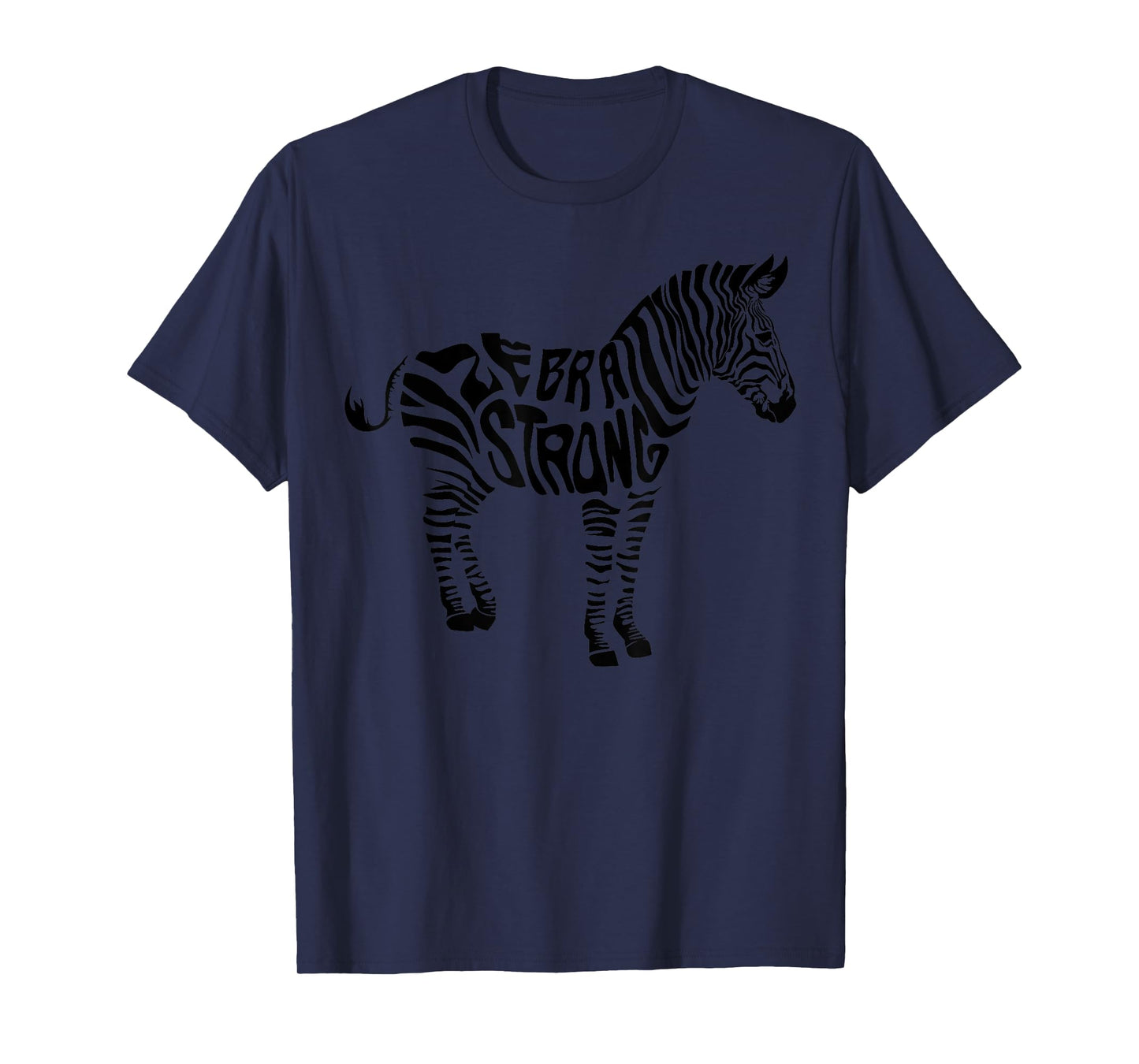 Cute Zebra Strong Ehlers Danlos Syndrome Awareness Gift T-Shirt