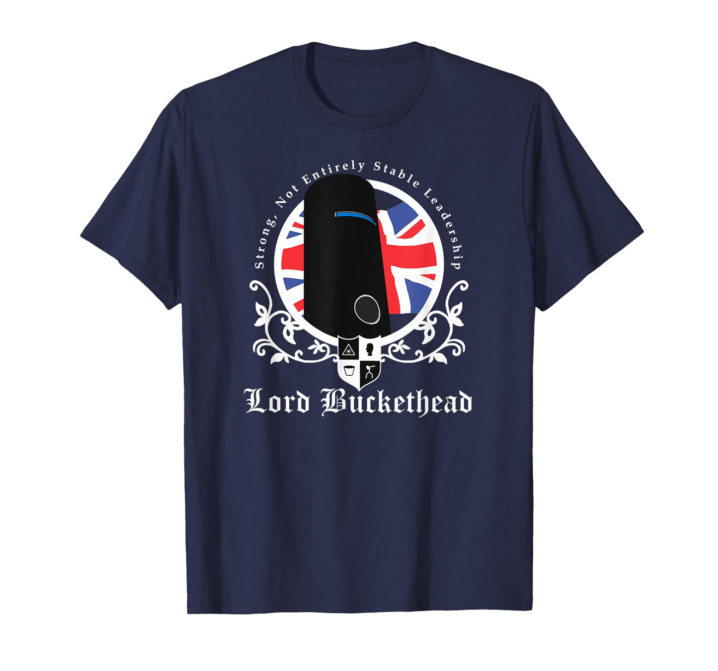 Political Humor Shirts: Lord Buckethead t-shirt T-Shirt