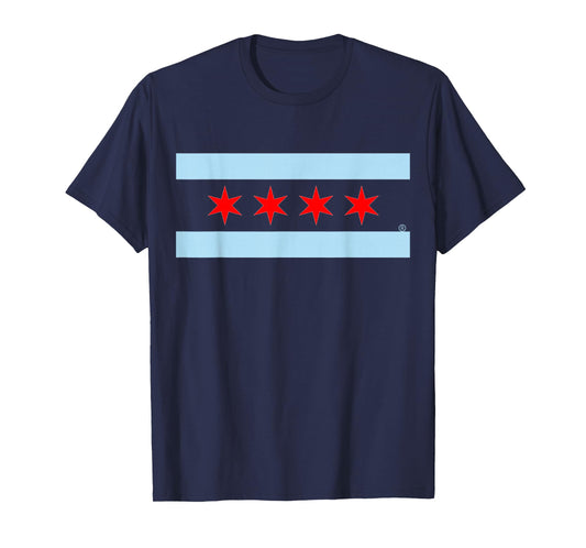 Chicago Flag Home Love Family Men Women Kids Toddler Youth T-Shirt Small