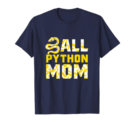 Banana Ball Python Herpetologist Ball Python Mom Herpetology T-Shirt