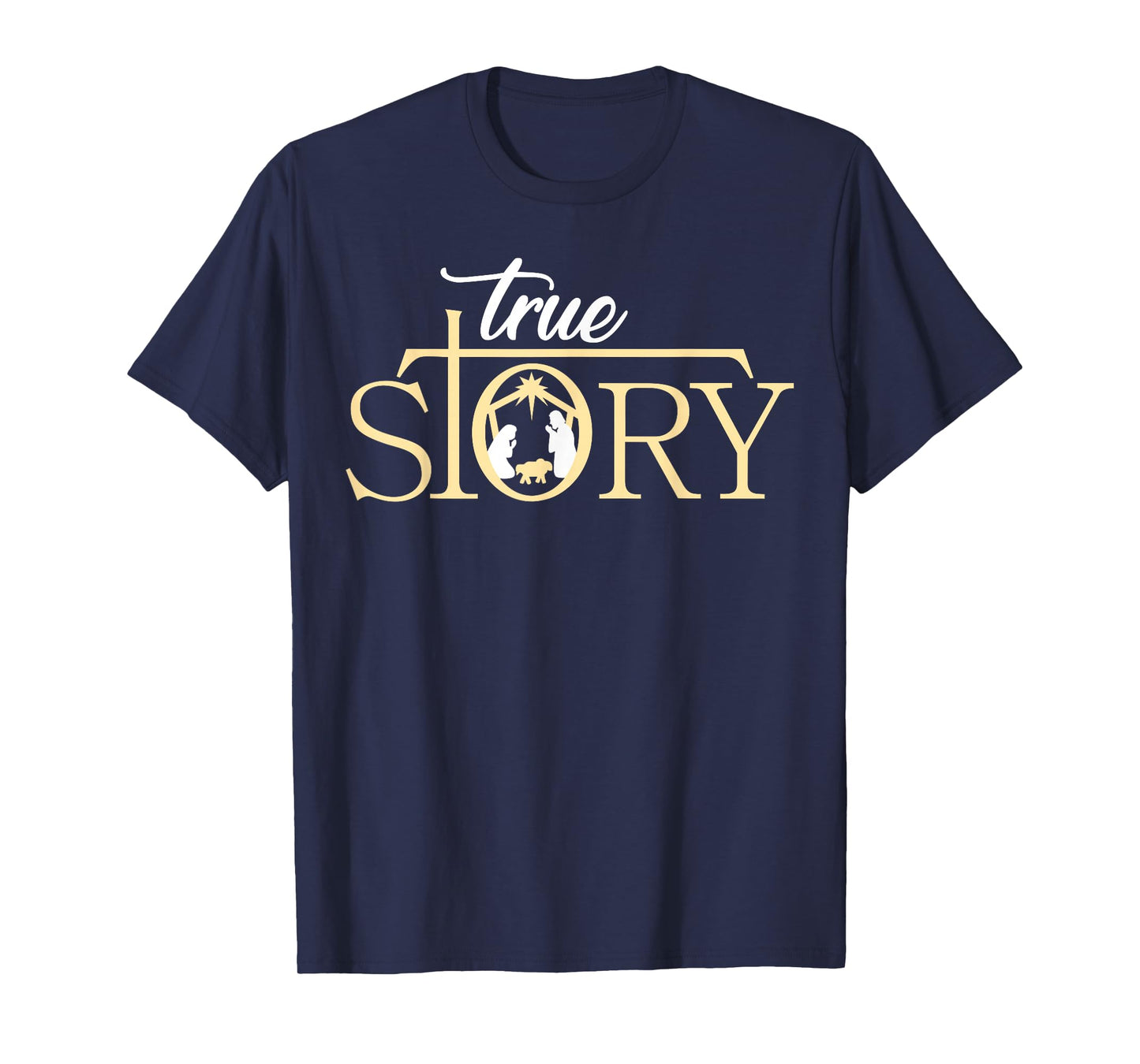 True Story of Jesus Birth Christmas Nativity Christmas T-Shirt