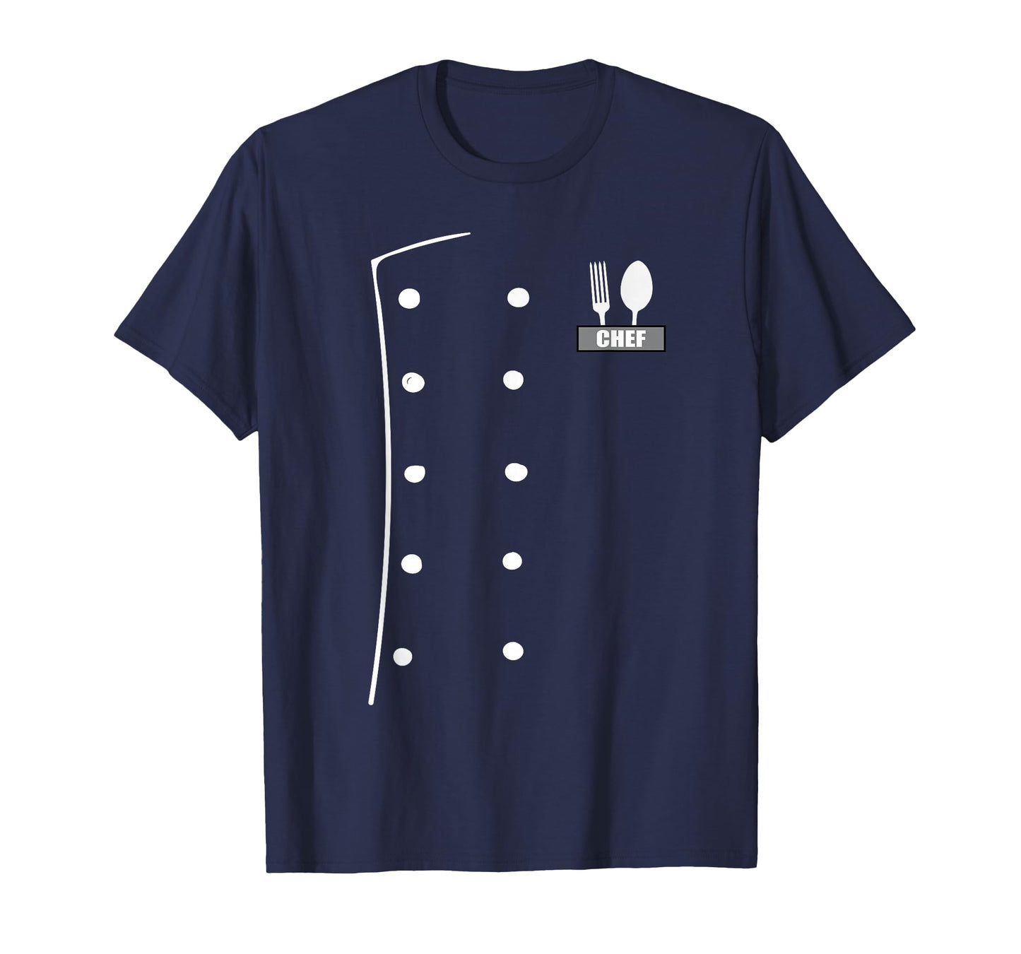 Chef Costume Coat Uniform Funny Cook Jacket for Cooking T-Shirt