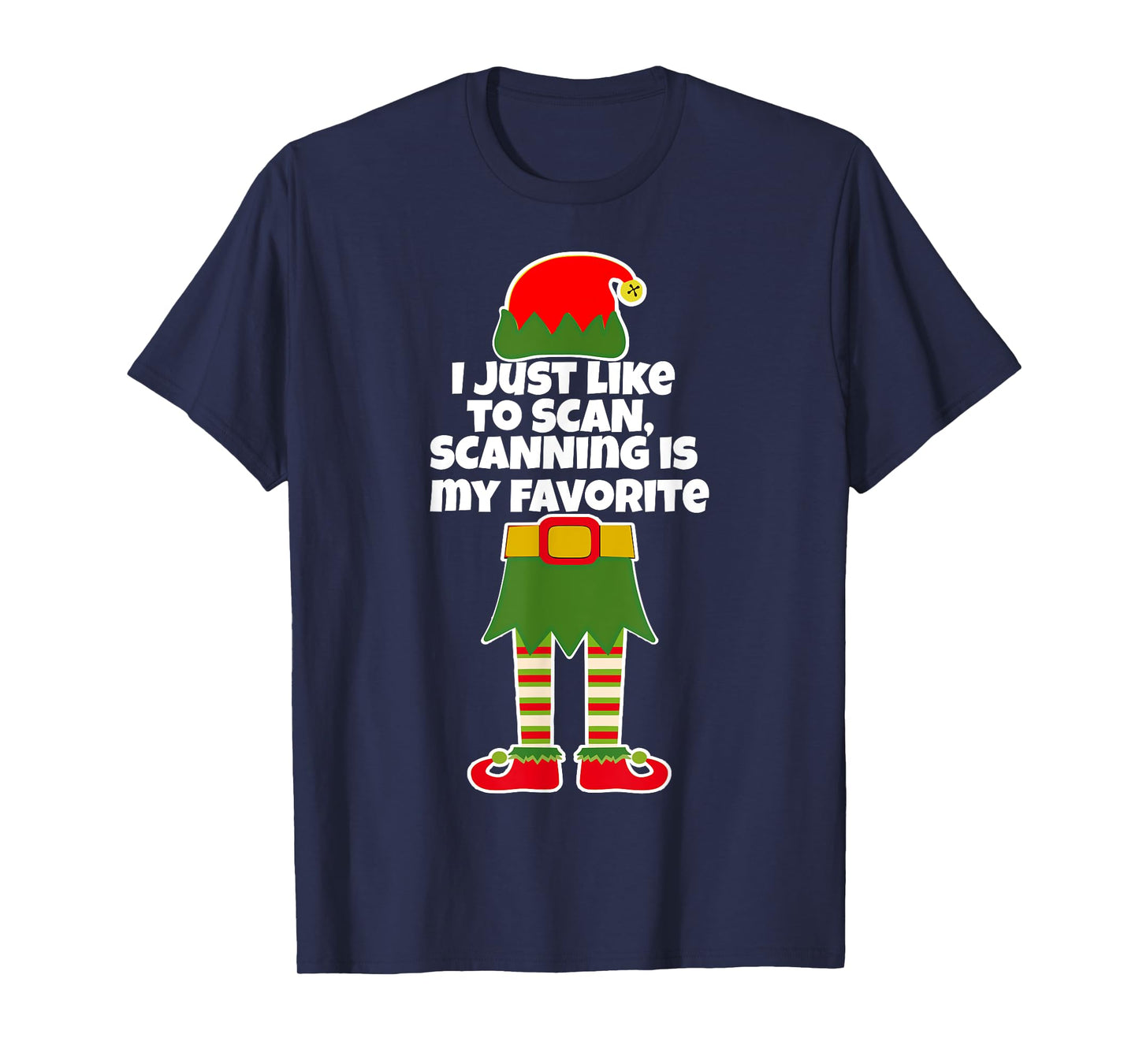 I Just Like To Scan Ultrasound CT MRI Christmas T Shirt T-Shirt