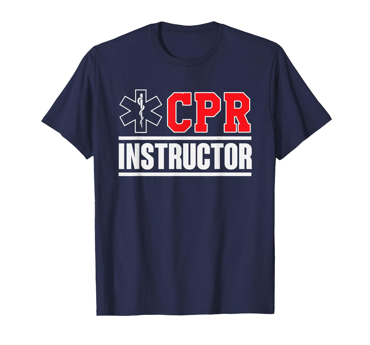 CPR Instructor design Training and Teaching EMS Ambulance T-Shirt