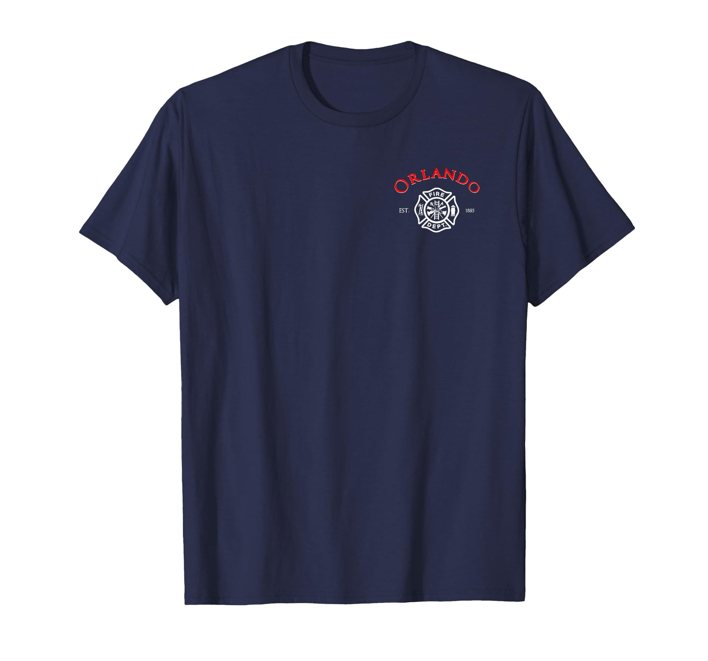City of Orlando Fire Rescue Florida Firefighter T-Shirt T-Shirt