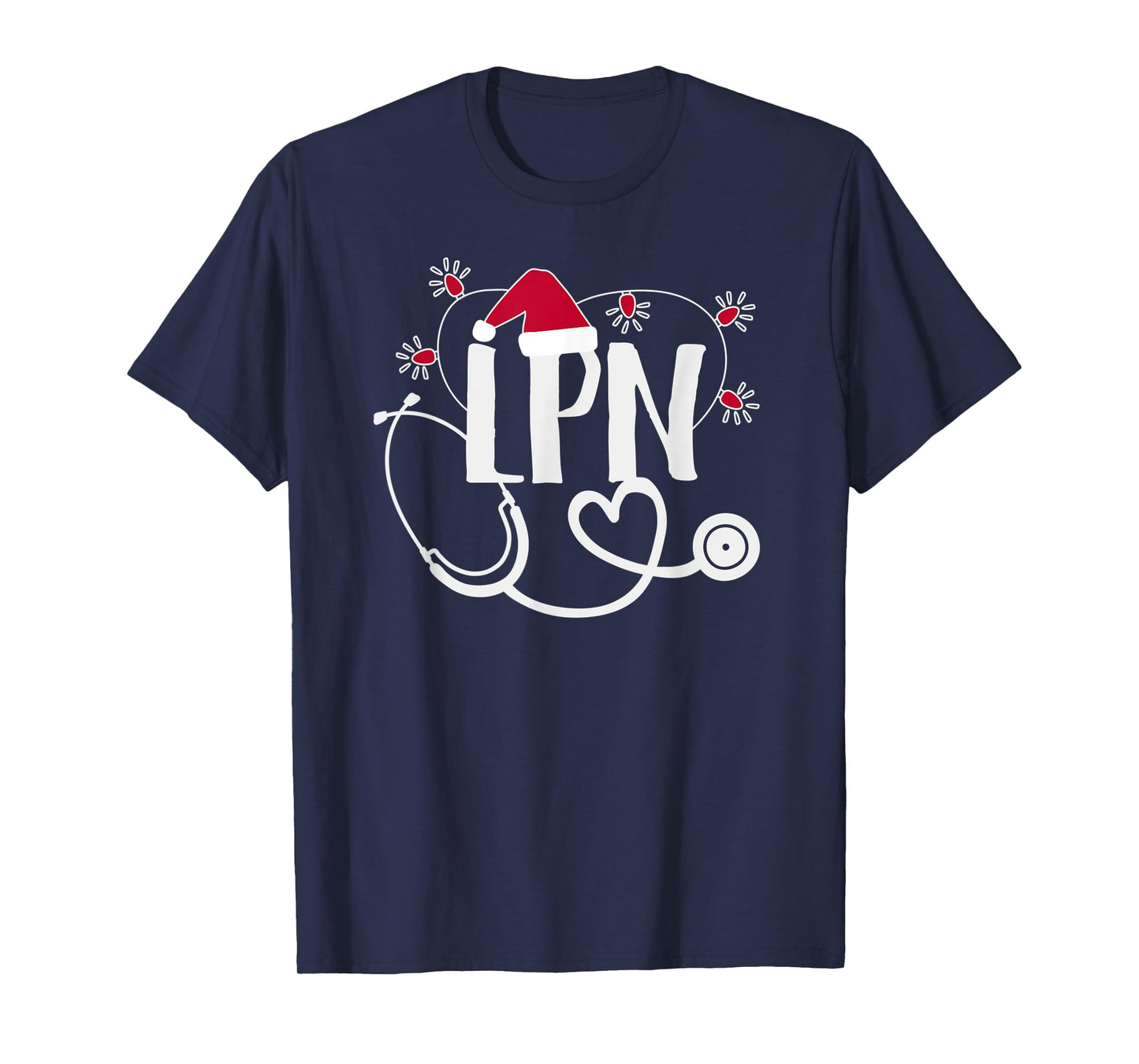 Cute Christmas Nurse - LPN Christmas T-Shirt