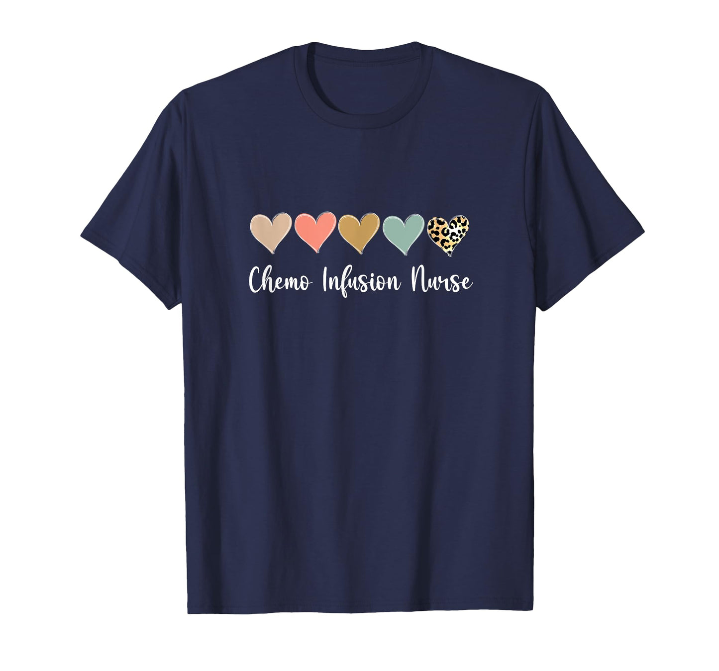 Chemo Infusion Nurse, Leopard chemotherapy Nurse T-Shirt