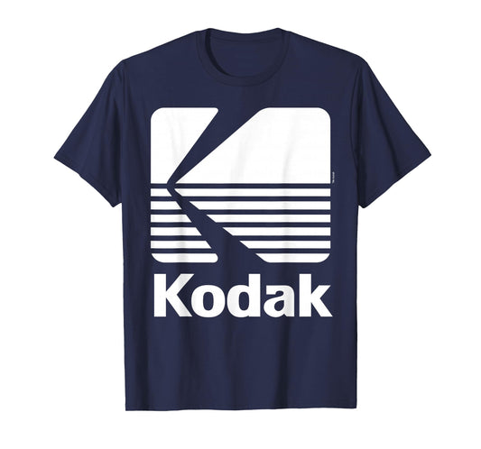 80's Vintage Kodak Logo - White T-Shirt