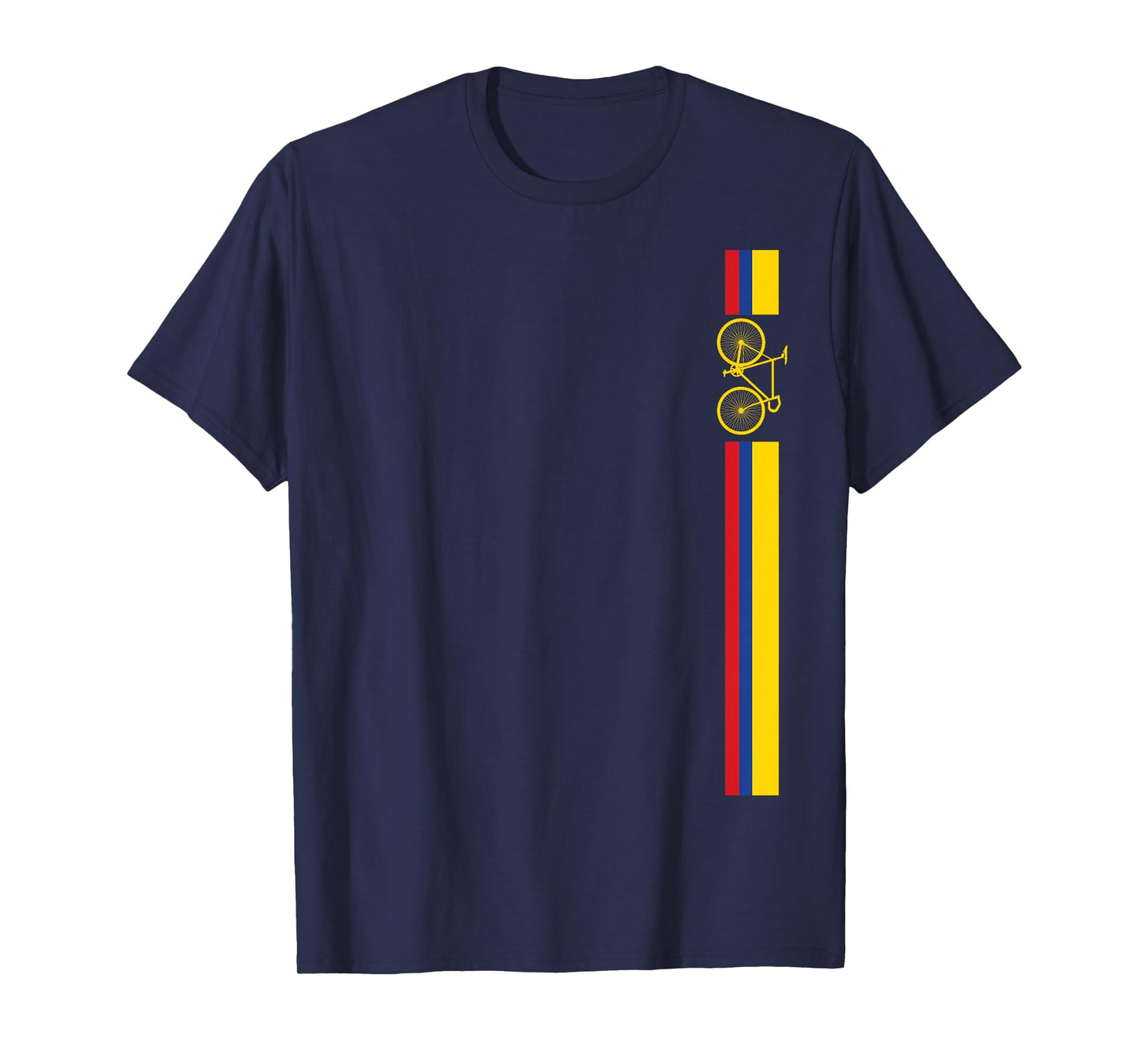 Colombian Cycling Shirt Colombia Flag Cyclist Bicycle Gift T-Shirt